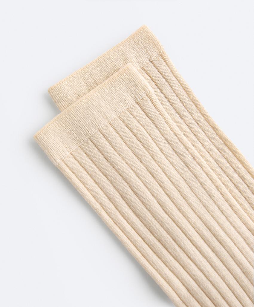 Носки Classic Rib из смесового шелка