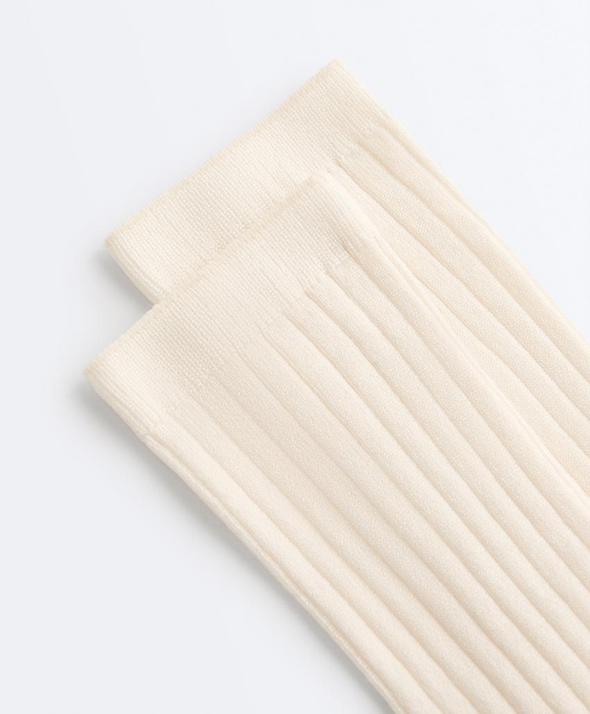 Носки Classic Rib из смесового шелка