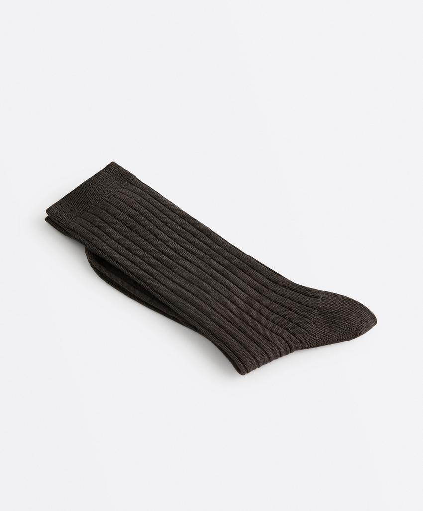 Носки Classic Rib из смесового шелка