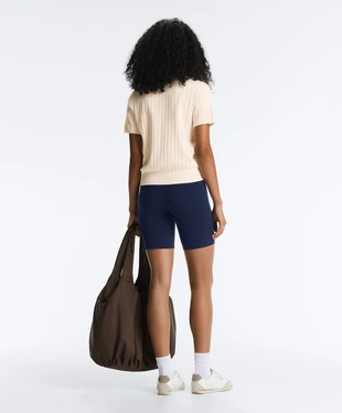 Поло вязаное pointelle- Заказать в России