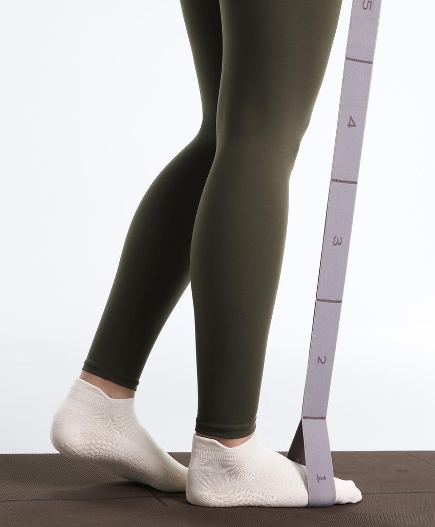 2 пары носков-сникеров из смесового полиамида для йоги и пилатеса