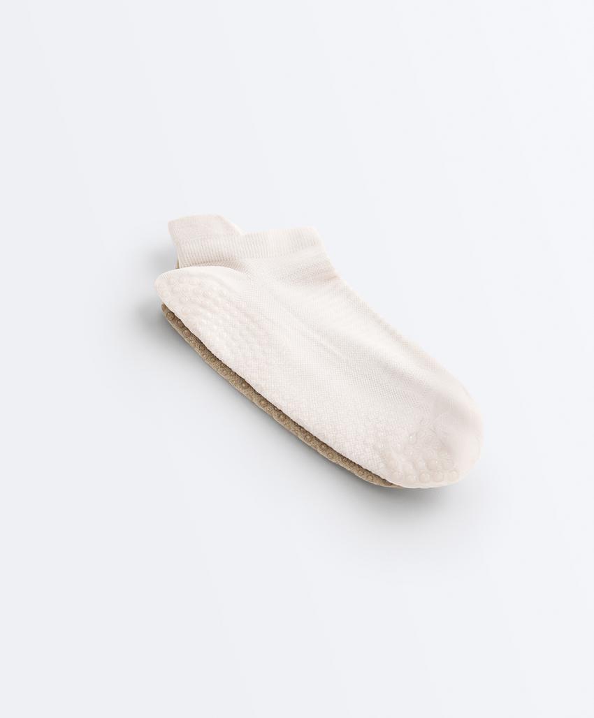 2 пары носков-сникеров из смесового полиамида для йоги и пилатеса