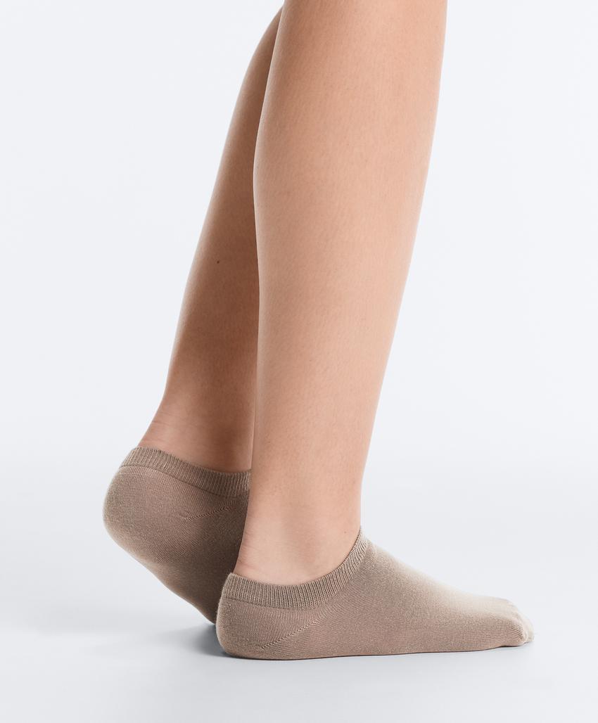 5 пар носков-сникеров из смесового хлопка