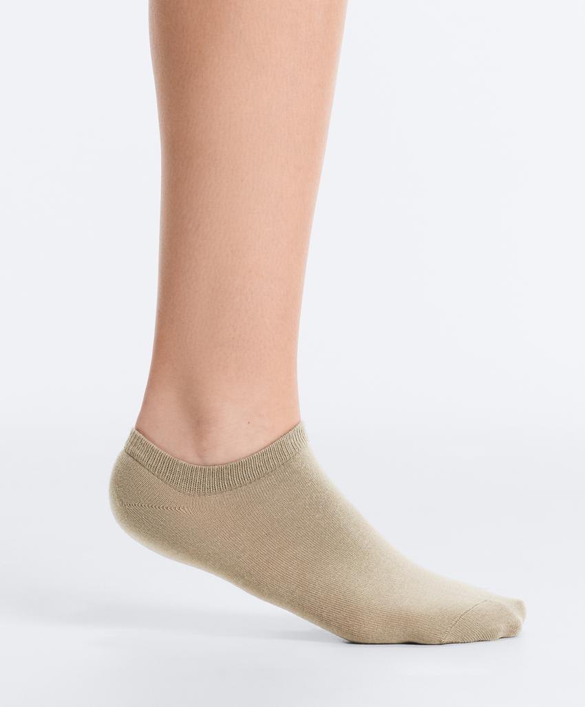 5 пар носков-сникеров из смесового хлопка