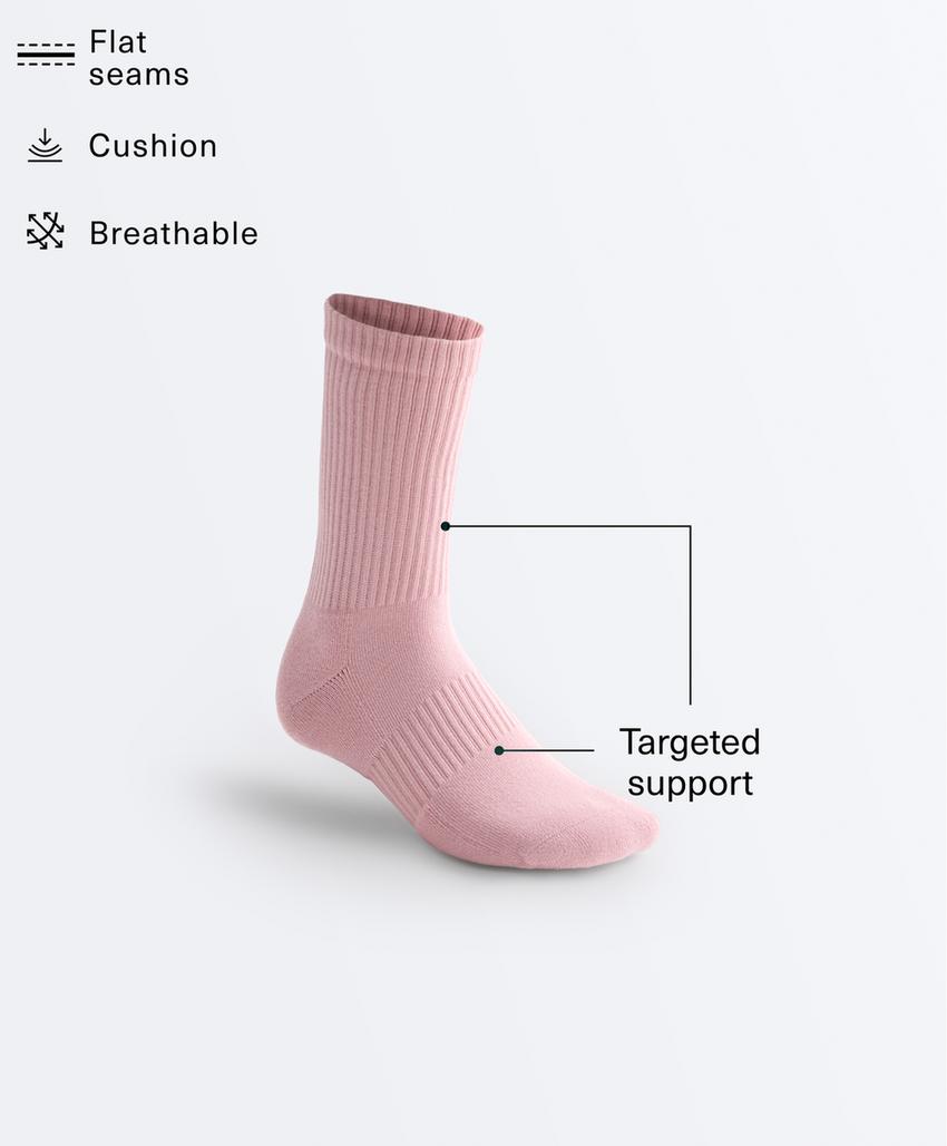 3 пары классических носков из смесового хлопка