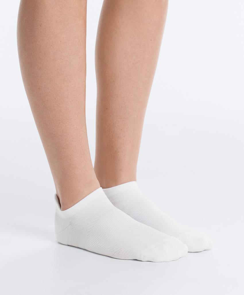 3 пары спортивных носков-сникеров с язычком из смесового полиамида