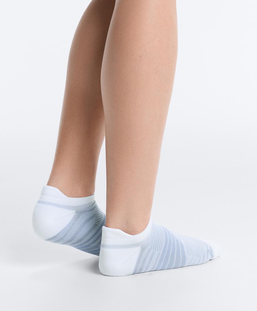 3 пары спортивных носков-сникеров с язычком из смесового полиамида