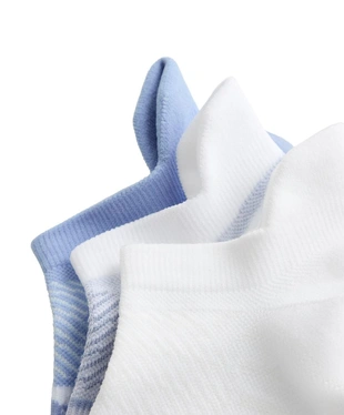 3 пары спортивных носков-сникеров с язычком из смесового полиамида- Заказать в России