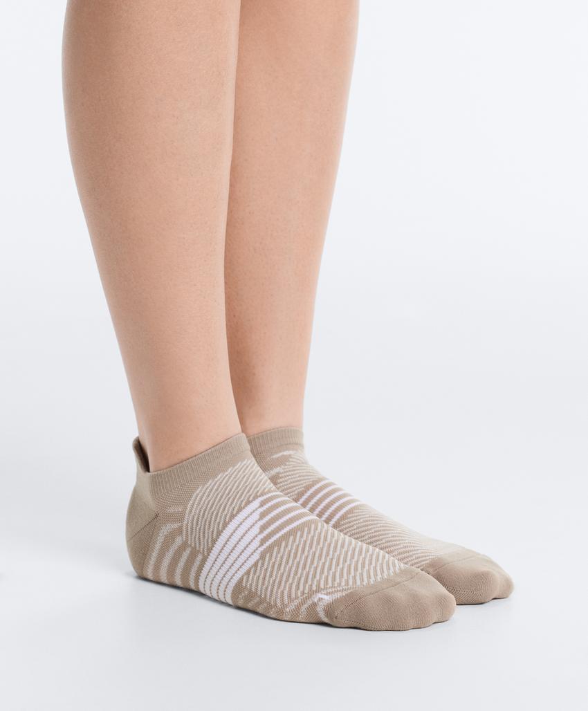 3 пары спортивных носков-сникеров с язычком из смесового полиамида