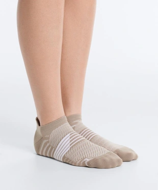 3 пары спортивных носков-сникеров с язычком из смесового полиамида- Заказать в России