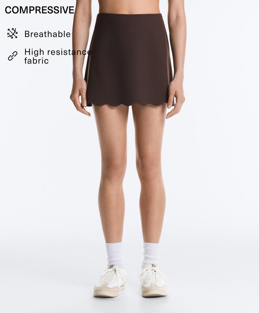 Юбка Compressive волнистая