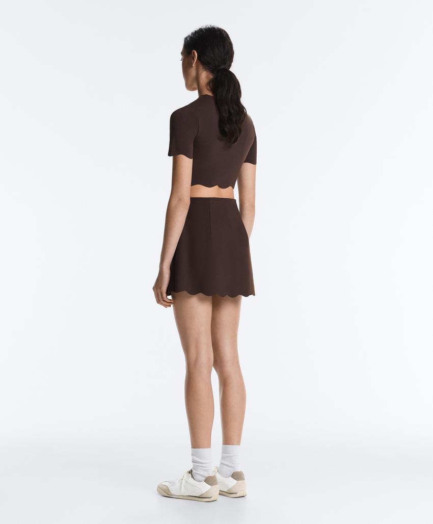 Юбка Compressive волнистая