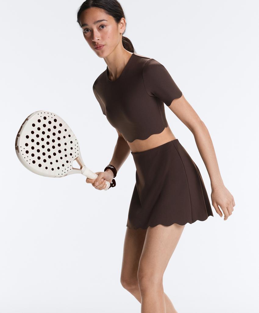 Юбка Compressive волнистая