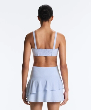 Спортивный бюстгальтер со средней степенью поддержки в полоску- Заказать в России