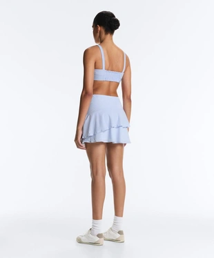 Спортивный бюстгальтер со средней степенью поддержки в полоску- Заказать в России