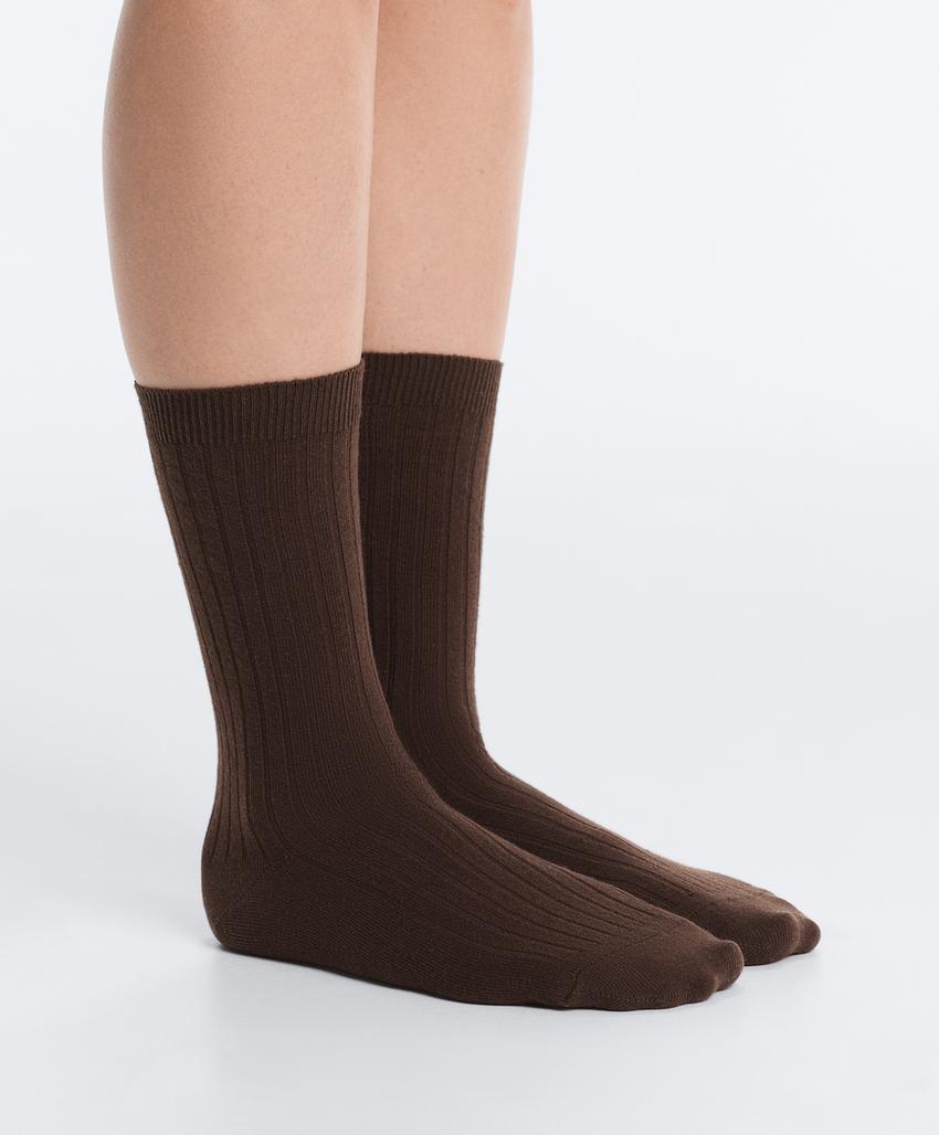 3 пары классических носков из смесового хлопка