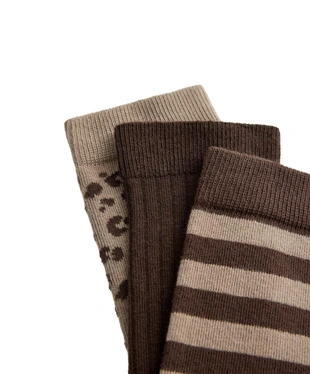 3 пары классических носков из смесового хлопка- Заказать в России