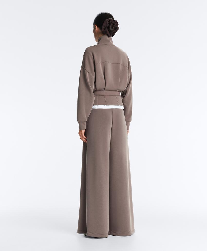 Куртка-корсет с поясом, модал, мягкая