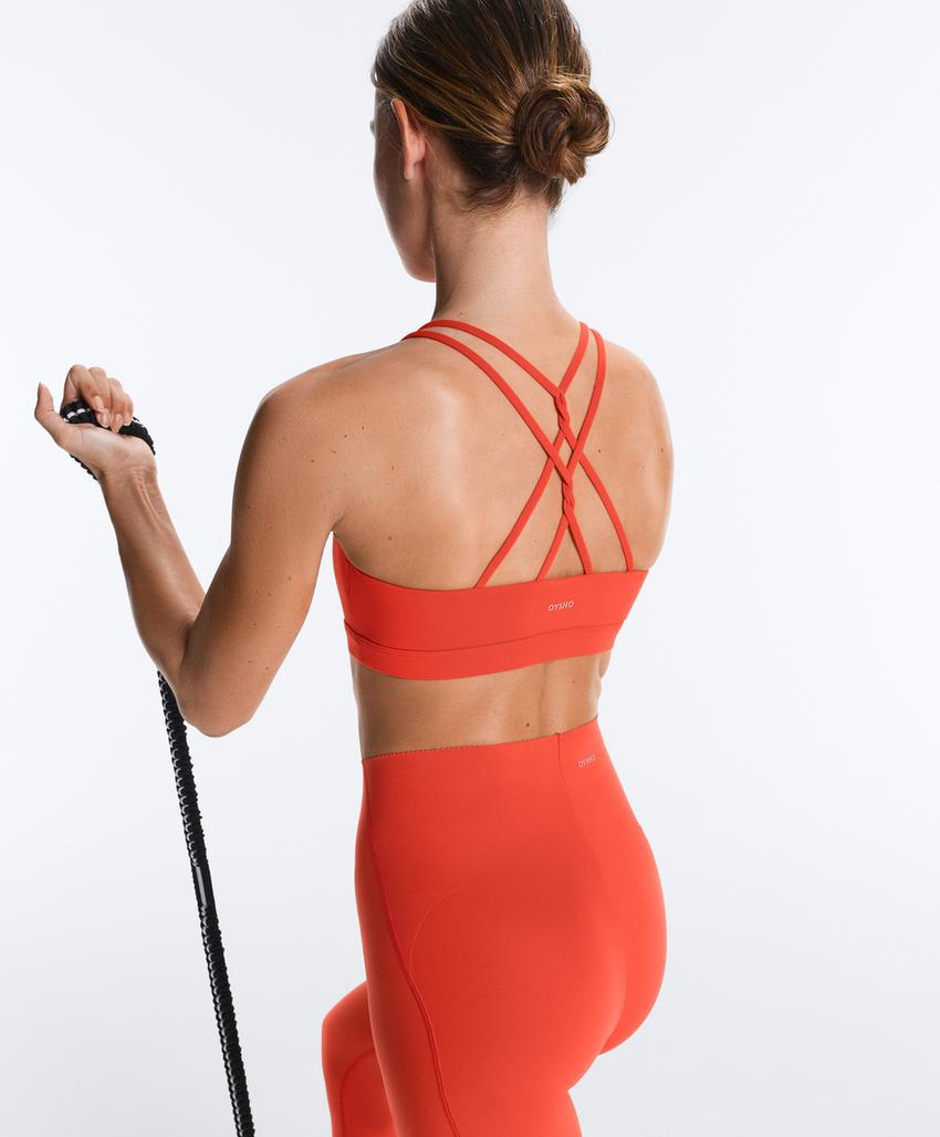 Спортивный бюстгальтер Comfortlux с перекрестными бретельками сзади