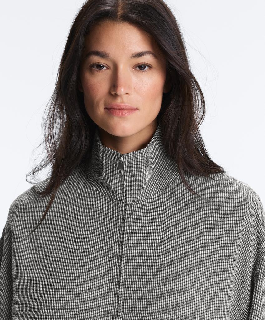 Куртка-бомбер из смесового лиоцелла с принтом виши