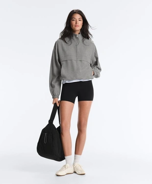 Куртка-бомбер из смесового лиоцелла с принтом виши- Заказать в России