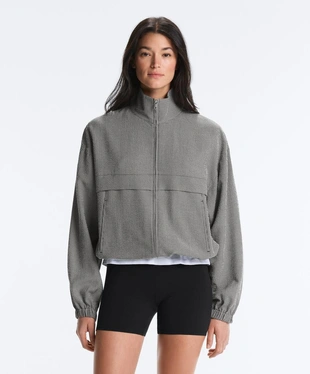 Куртка-бомбер из смесового лиоцелла с принтом виши- Заказать в России