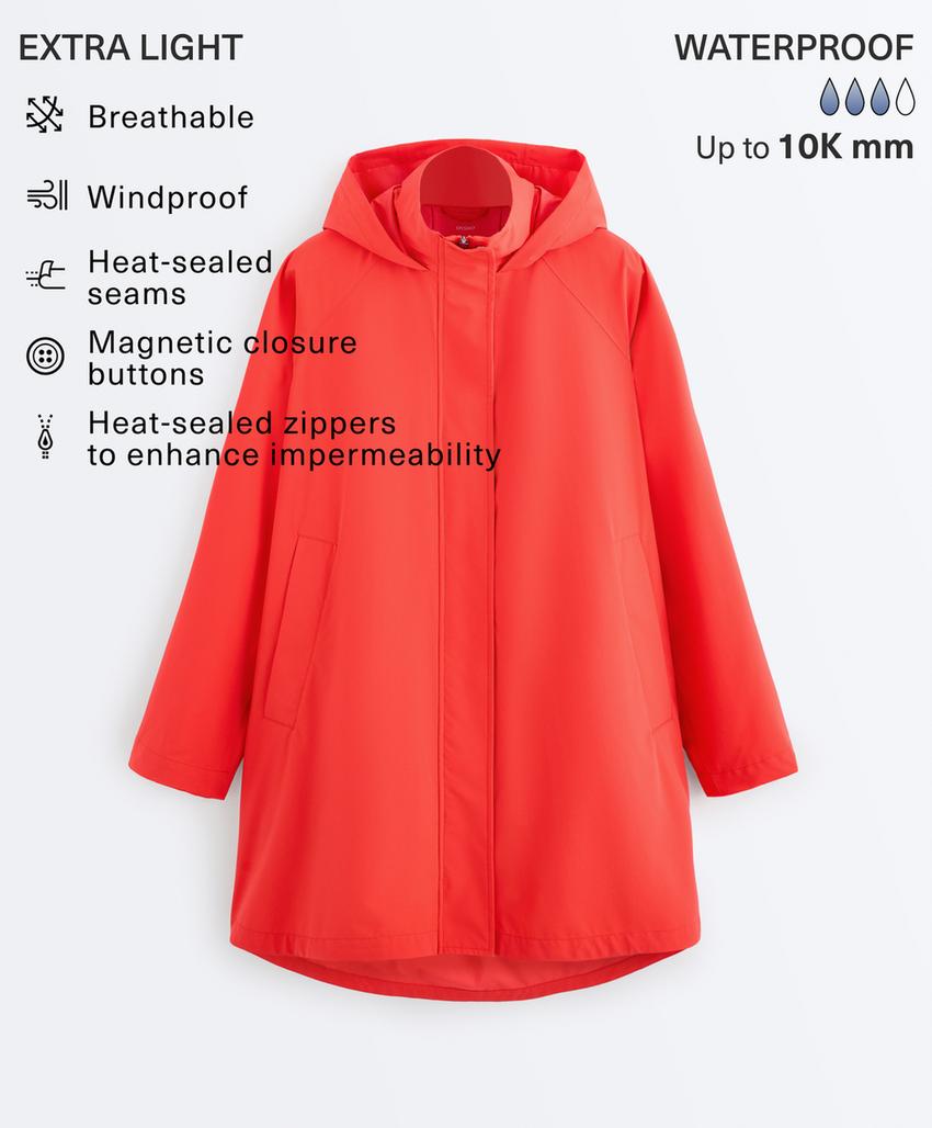 Очень легкая куртка, водонепроницаемость 10 000 мм
