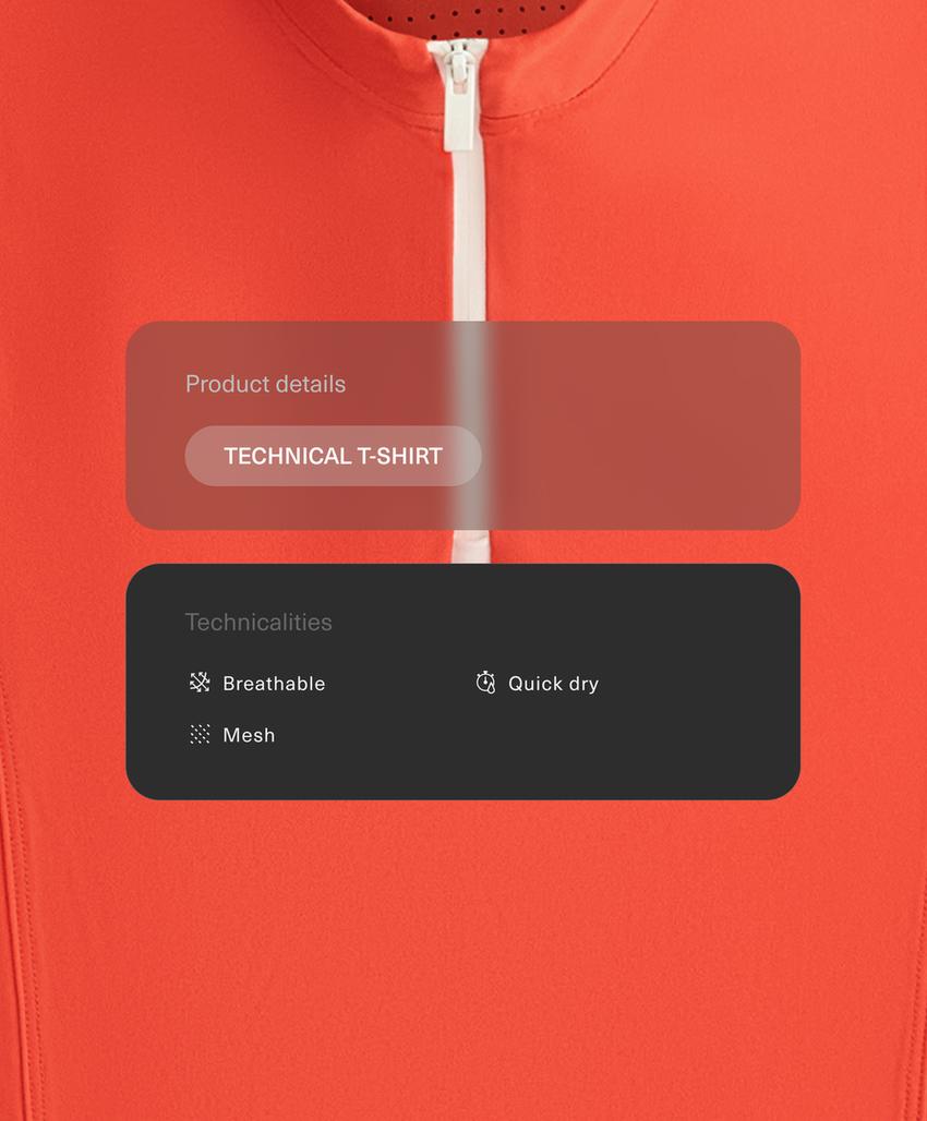 Майка с молнией