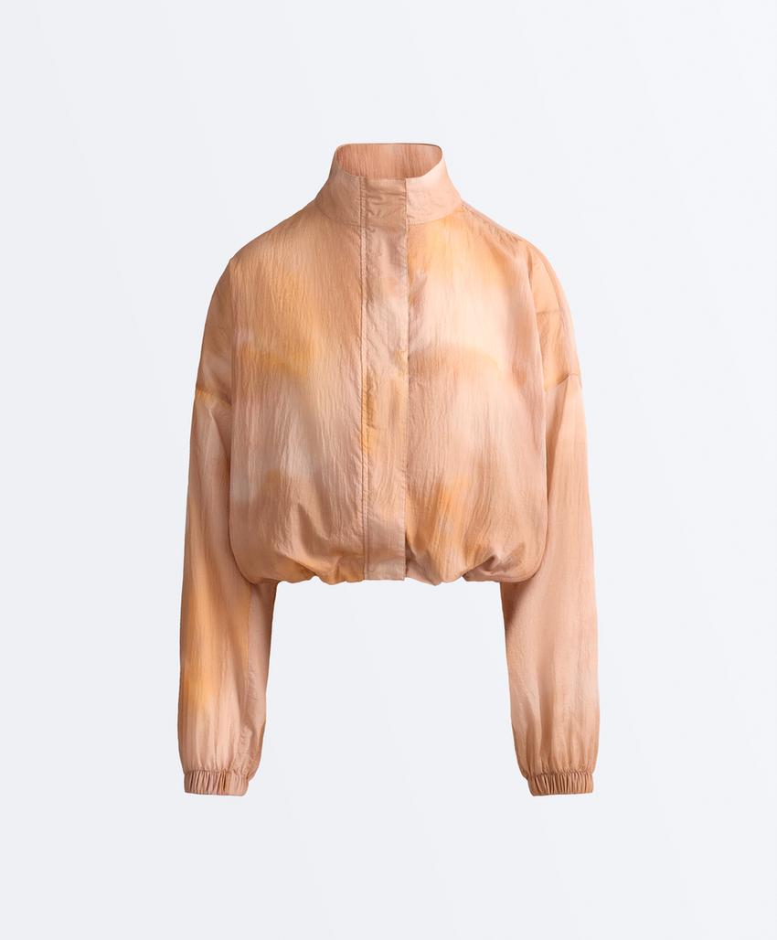 Куртка Track с принтом тай-дай