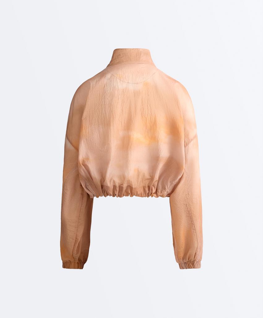 Куртка Track с принтом тай-дай