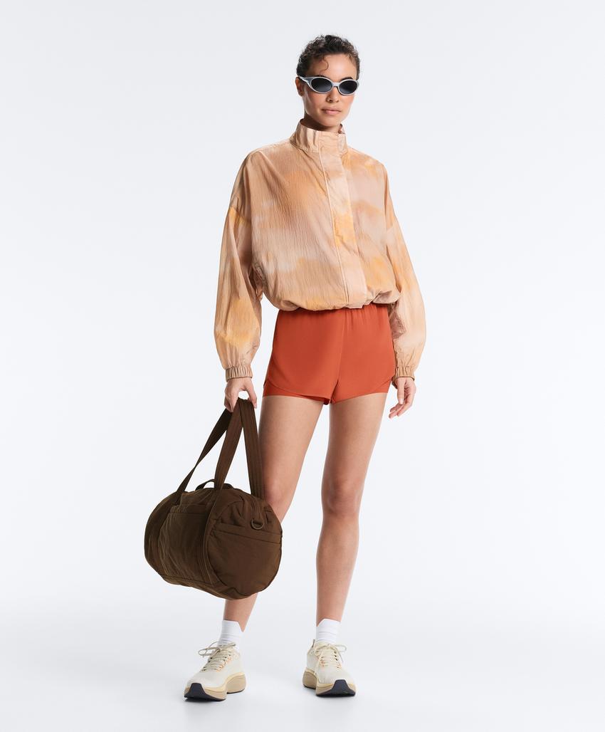 Куртка Track с принтом тай-дай