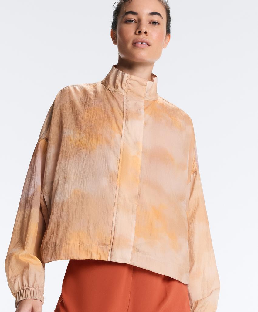 Куртка Track с принтом тай-дай