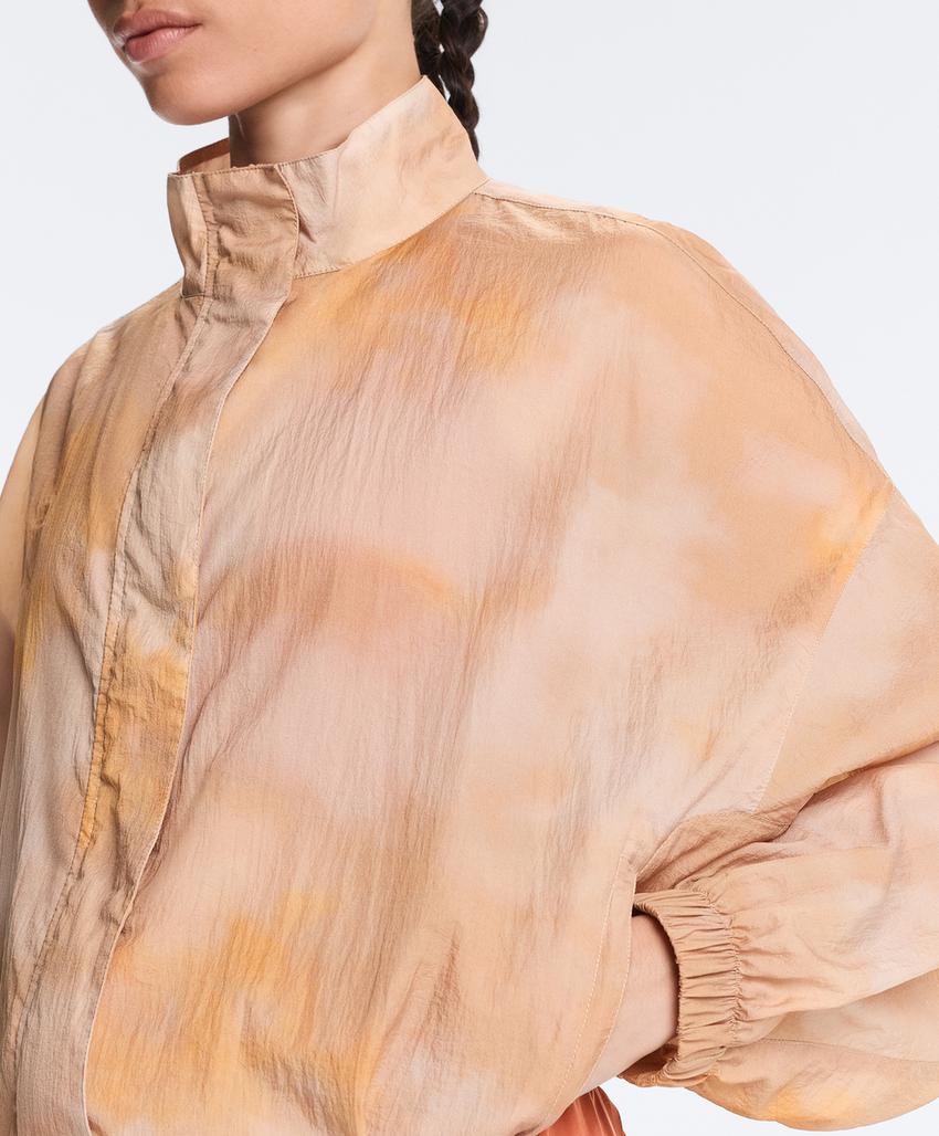 Куртка Track с принтом тай-дай