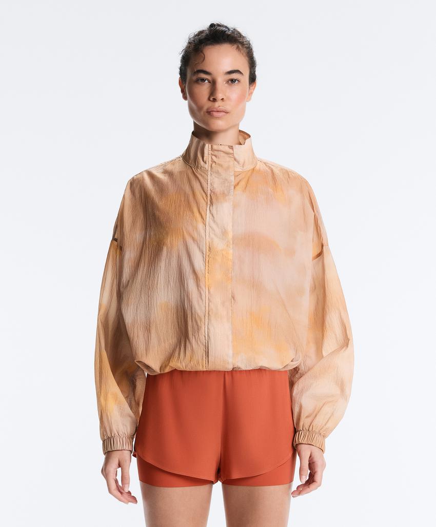 Куртка Track с принтом тай-дай