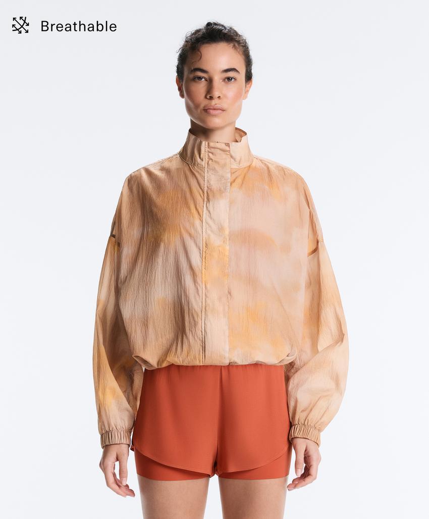 Куртка Track с принтом тай-дай