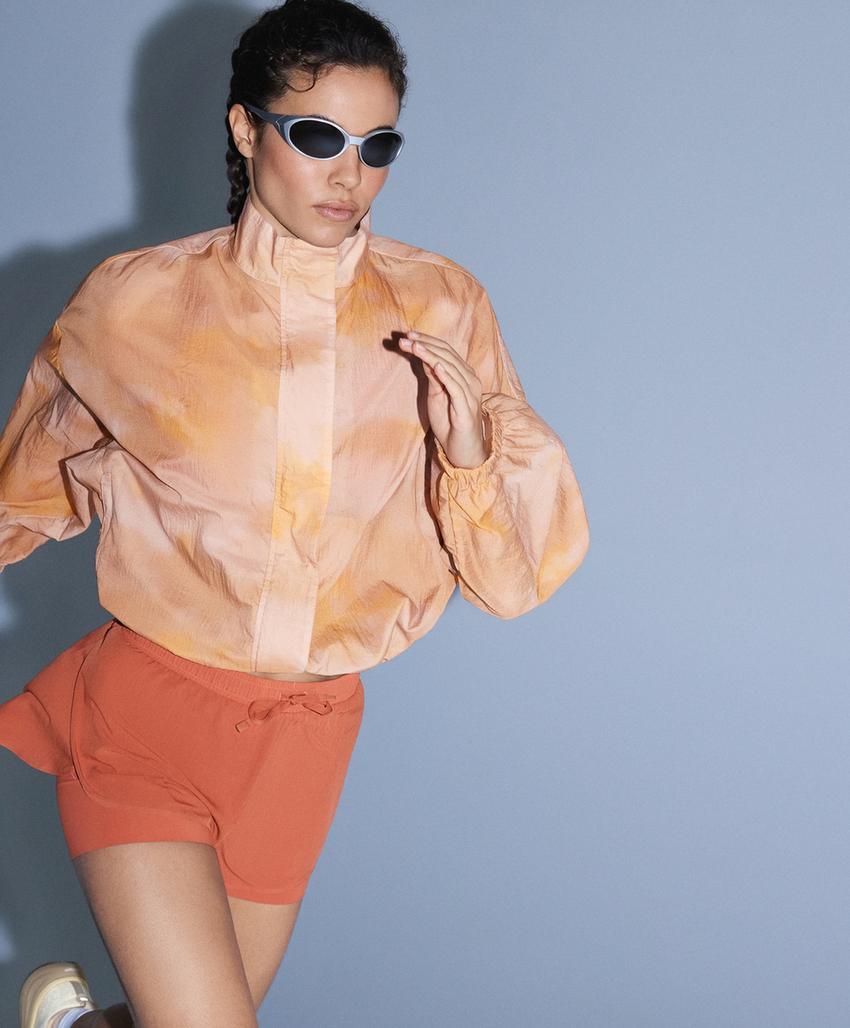 Куртка Track с принтом тай-дай