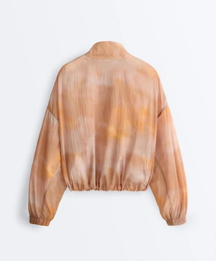 Куртка Track с принтом тай-дай- Заказать в России