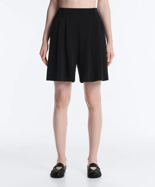 Бермуды с модалом и складками- Заказать в России