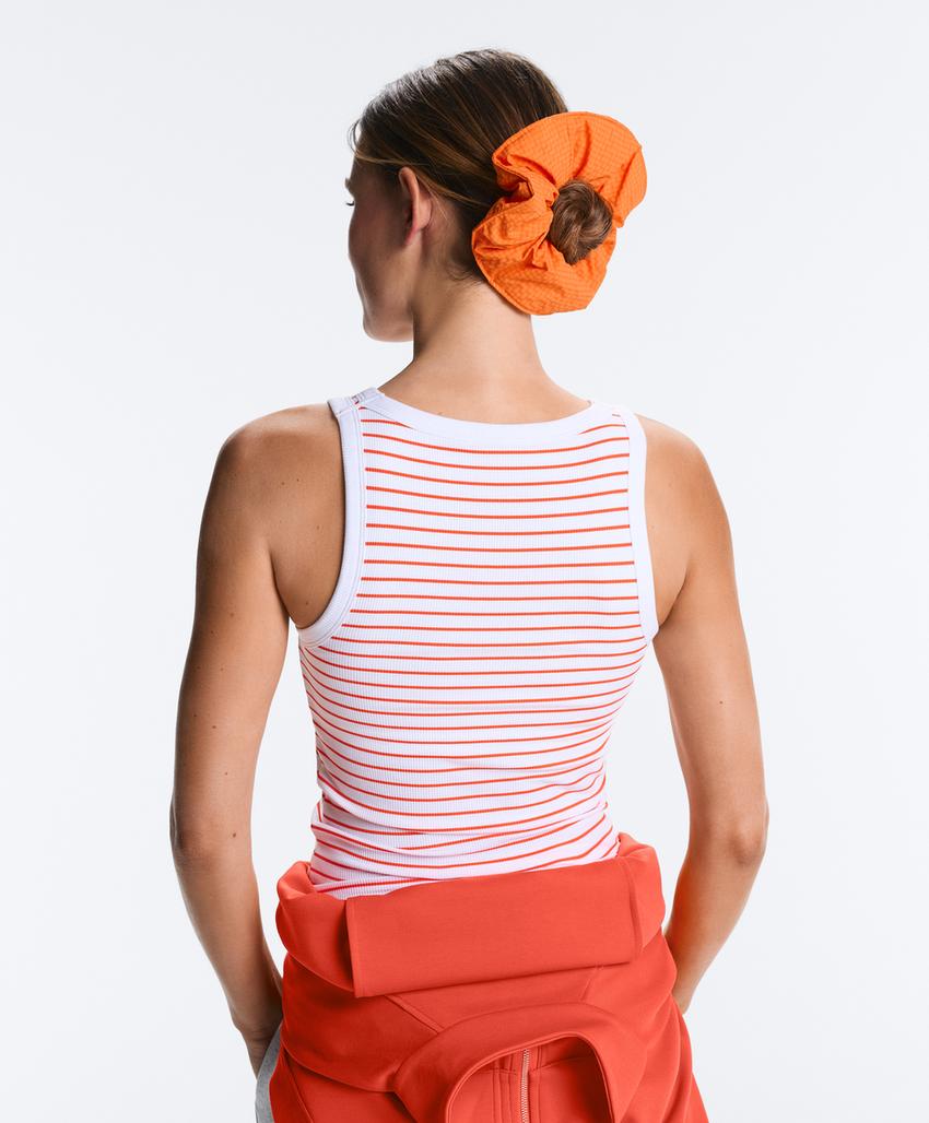 Большая стеганая резинка для волос