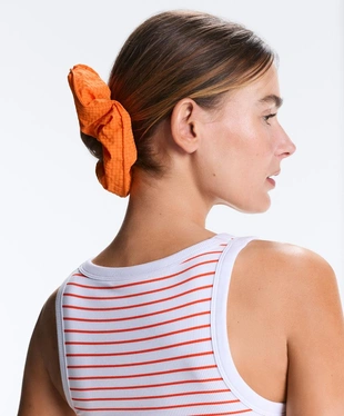 Большая стеганая резинка для волос- Заказать в России