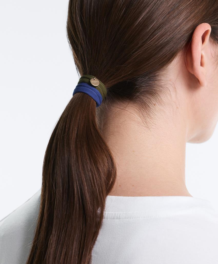 6 резинок для волос с логотипом Oysho