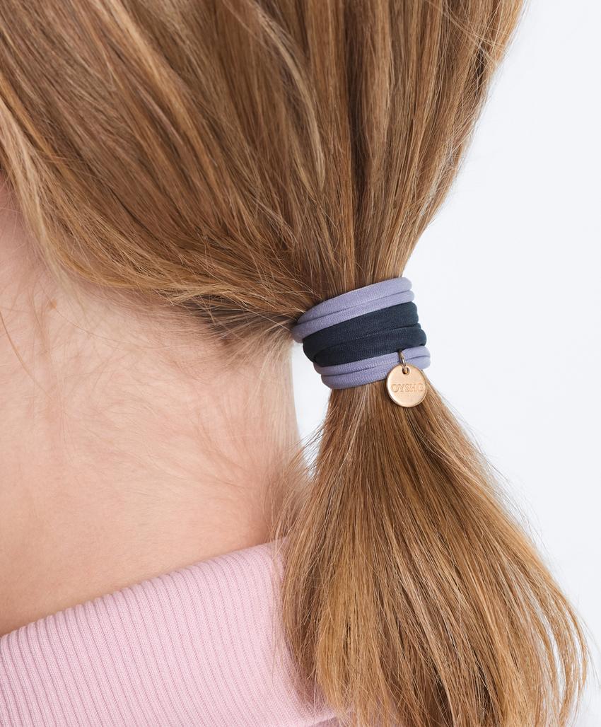 6 резинок для волос с логотипом Oysho