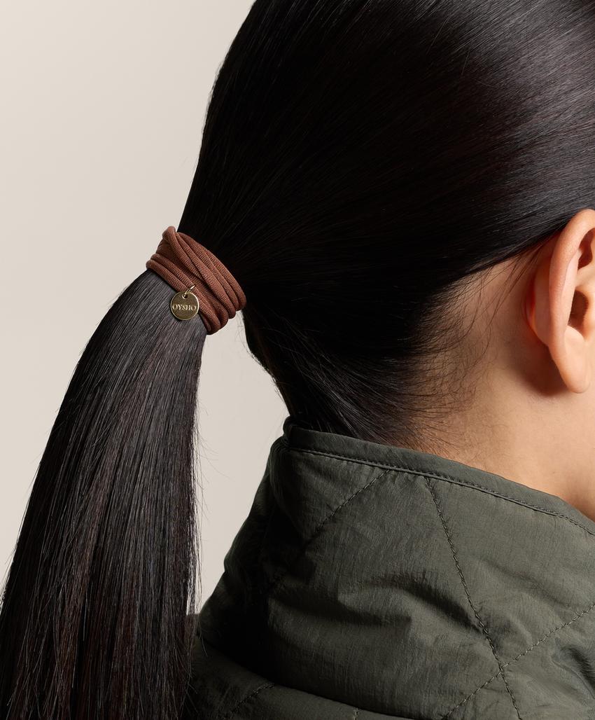 6 резинок для волос с логотипом Oysho