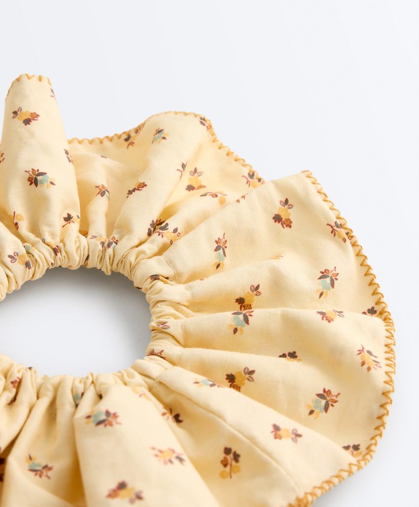 Большая резинка для волос с принтом