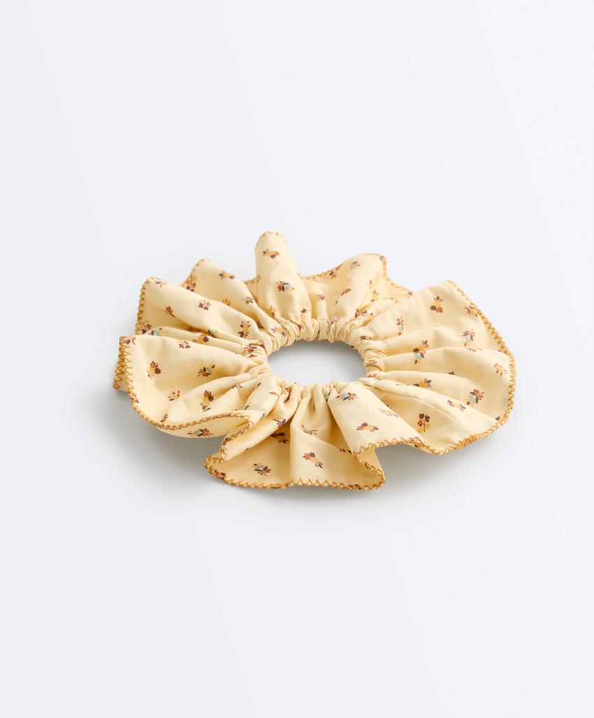 Большая резинка для волос с принтом