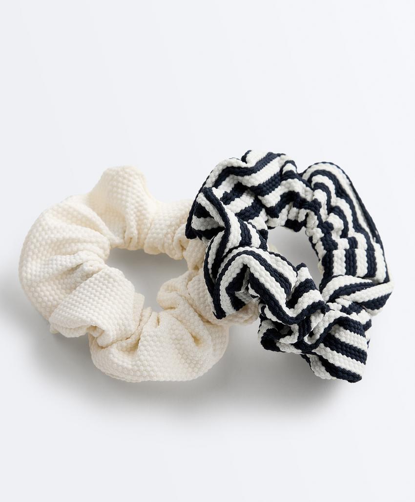 2 большие резинки для волос с каркасом