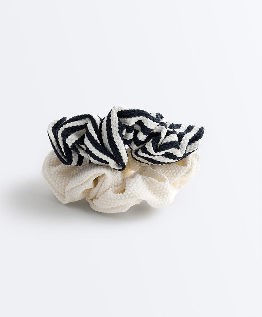 2 большие резинки для волос с каркасом