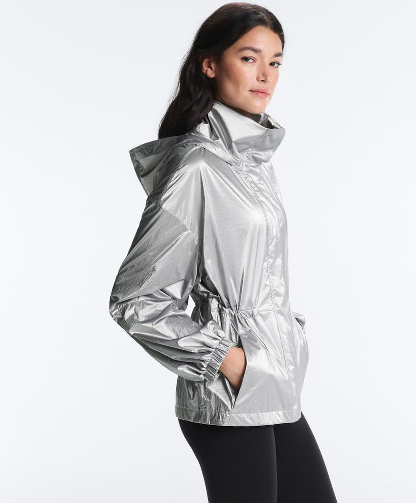 Водоотталкивающая куртка с эффектом металлик