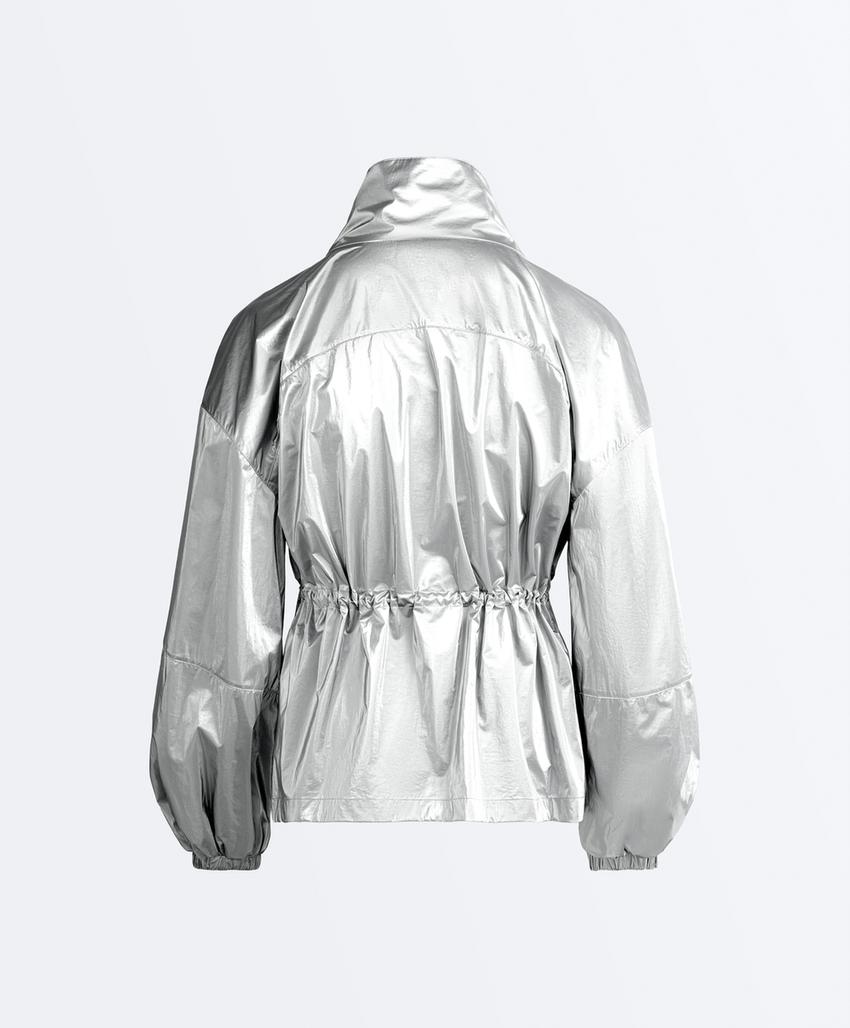 Водоотталкивающая куртка с эффектом металлик