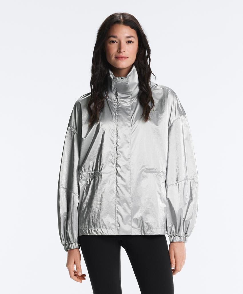 Водоотталкивающая куртка с эффектом металлик